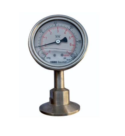 Baumer Compound Pressure Gauge